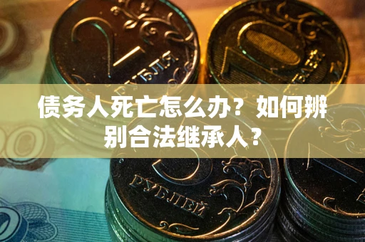 济南债务人死亡怎么办？如何辨别合法继承人？