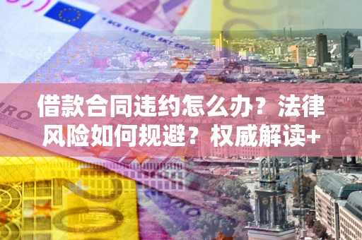 济南借款合同违约怎么办？法律风险如何规避？权威解读+实用指南