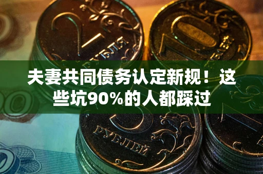 济南夫妻共同债务认定新规！这些坑90%的人都踩过