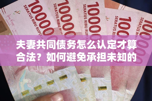 济南夫妻共同债务怎么认定才算合法？如何避免承担未知的债务风险？