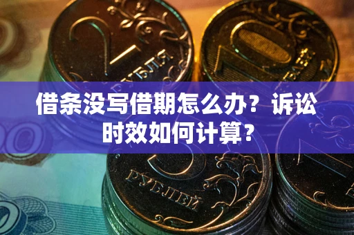 济南借条没写借期怎么办？诉讼时效如何计算？